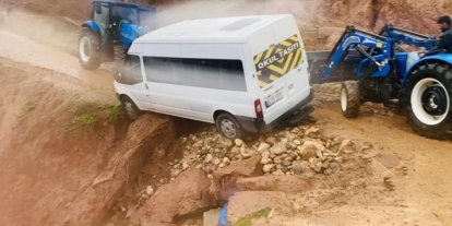 Siirt’te şiddetli yağış hayatı olumsuz etkiledi