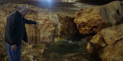 Cennet Obruğu’ndan 13 yıl sonra su çıktı