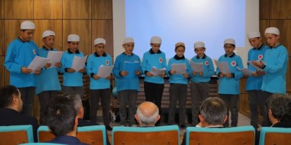 Bayburt’ta öğrencilere hafızlığın önemi anlatıldı