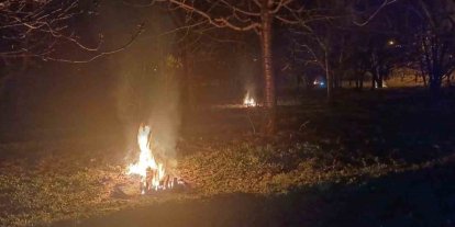 Erzincan’da don nöbeti: Üreticiler sabaha kadar ateş yaktı