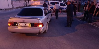 Konya’da ehliyetsiz sürücülerin kazası: 1 yaralı