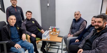 Emniyet Müdürü Çağlar esnafla buluştu