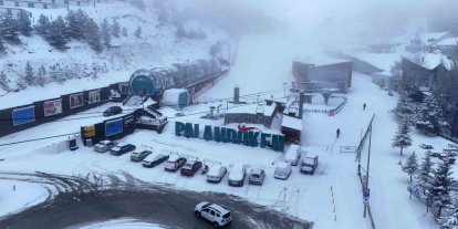 Palandöken’de kar kalınlığı 210 santimetreye ulaştı