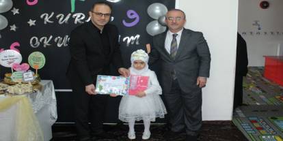 Miniklerin Kur’an sevinci törenle taçlandı