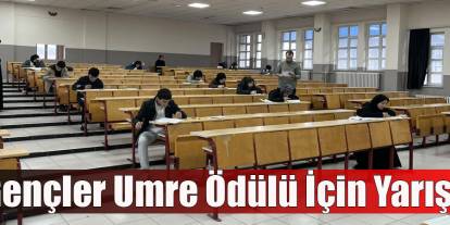 Kars’ta, Umre Ödüllü Gençlik Bilgi Yarışması yapıldı