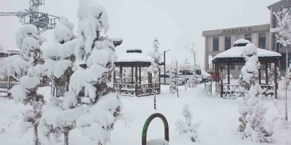 Başkale’de kar yağışı