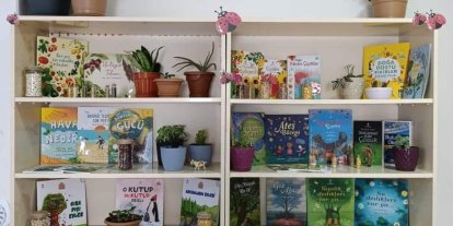 Aydıntepe’de öğrenciler için ’Agro Kütüphanesi’ oluşturuldu