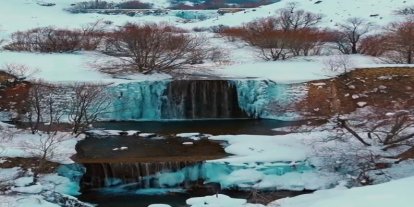 Erzincan’da derelerin buzu çözülüyor, don ve çığ uyarısı yapıldı