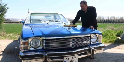 Çocuklukta hayal ettiği araca 52 yaşında kavuştu