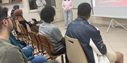 KYK yurdunda sıtma farkındalık eğitimi