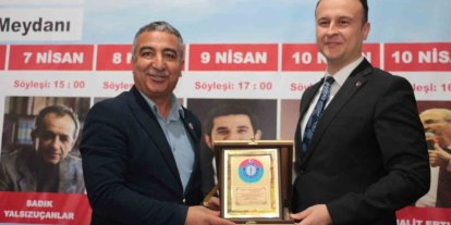 Sağlık-Sen’den Kaymakam Adıgüzel’e "Hizmet" plaketi