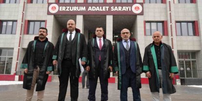 Erzurum’da Hukukçular Derneği’nden İsrail’e yasa tepkisi
