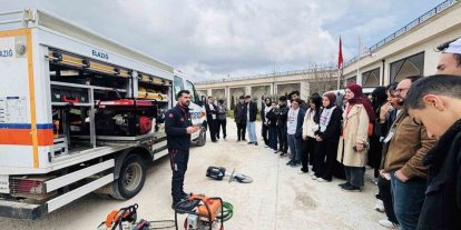 Elazığ’da gençlere yönelik afet farkındalık eğitimi
