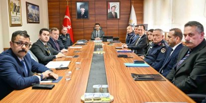 Uşak’ta İl Güvenlik ve Asayiş Toplantısı gerçekleştirildi
