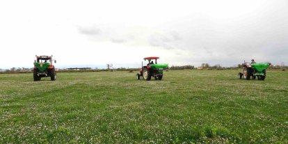 Samsun’da meralarda ıslah çalışmaları sürüyor