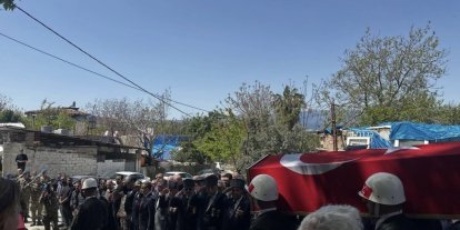 Defne’de Kıbrıs Gazisi son yolculuğuna uğurlandı