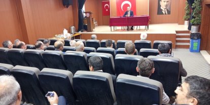 Efeler’de okul müdürleri bir araya geldi, 23 Nisan etkinlikleri görüşüldü