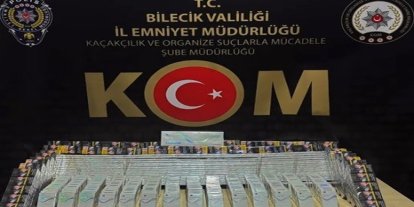 Tırın gizli bölgesine saklanmış 846 paket kaçak sigara ele geçirildi, 2 şüpheli yakalandı