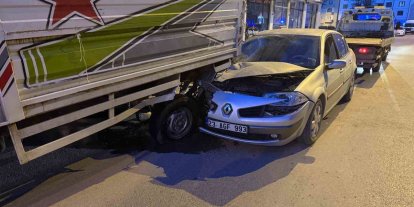 Elazığ’da trafik kazası: 1 yaralı