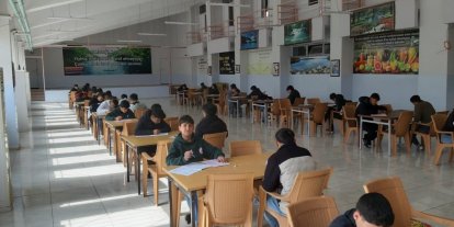 Eğil Belediyesinden öğrencilere deneme sınavı