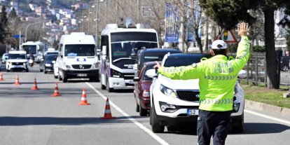 Ordu’da bir haftada 17 binden fazla araç ve sürücüsü denetlendi
