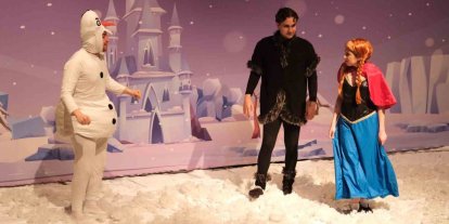 Yıldırımlı çocukların tiyatro keyfi