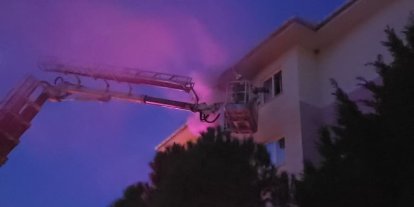 Edirne’de apartman dairesinde korkutan yangın