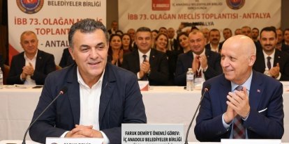 Başkan Demir, İç Anadolu Belediyeler Birliği 1. Başkan Vekili seçildi