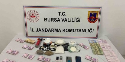 Bursa’da dev uyuşturucu operasyonu, kilolarca madde ele geçirildi 2 kişi tutuklandı