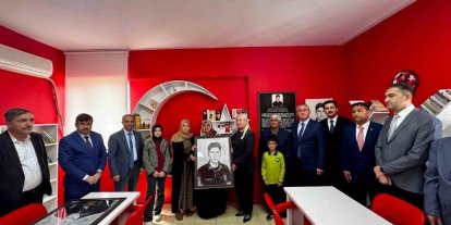 Şehit polisin ismi kütüphanede yaşatılacak