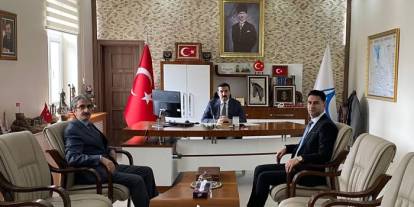 Arpaçay Kaymakamı Muhammed Burak Akköz, Denetimli Serbestlik Heyetini Kabul Etti