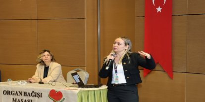 Küçükçekmece’de personele organ bağışı eğitimi verildi