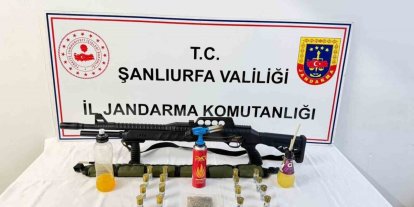 Şanlıurfa’da uyuşturucu ve silah ele geçirildi