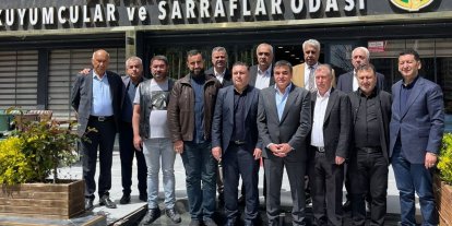 DESOB Başkanı Ebedinoğlu, Diyarbakır Kuyumcular ve Sarraflar Odasını ziyaret etti
