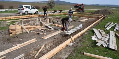 Kümbet Akpınar Mahallesi’ne koyun yıkama yeri yapılıyor