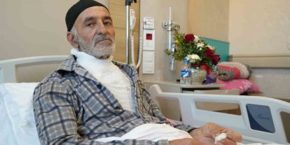 Yaşlı adamın ’tamir’ inadı kötü bitti: Borudan fışkıran suyla hastanelik oldu