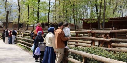 Doğaseverlerin uğrak noktası Ormanya bahara "merhaba" dedi