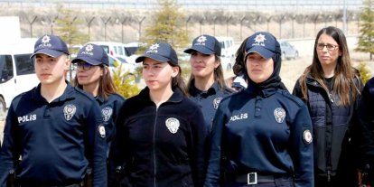 Polis Okulu Yerleşkesinde fidanlar toprakla buluşturuldu