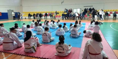 Erfelek’te kuşak sınavı heyecanı