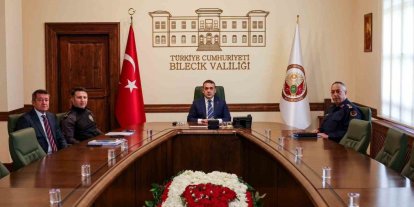 Okullara yönelik saldırılar sonrası Bilecik’te güvenlik tedbirleri masaya yatırıldı