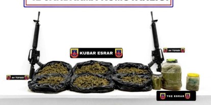 Mazıdağı’nda uyuşturucu operasyonu: 35 kilo esrar ele geçirildi