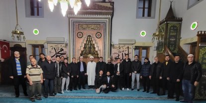 Bilecik’te KYK öğrencileri sabah namazında buluştu