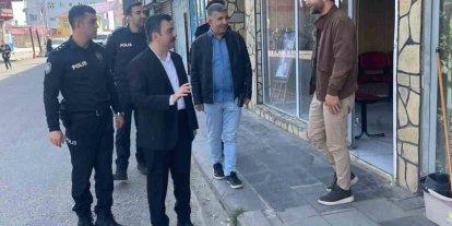 Dicle Kaymakamı Atış, esnaf ve vatandaşlarla bir araya geldi