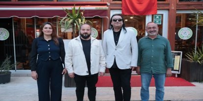 Ünlü sanatçı Kırdar İncirliova’da ağırlandı