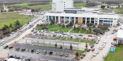 Bafra Devlet Hastanesi enerjisini güneşten sağlıyor: Günlük 50 bin TL tasarruf