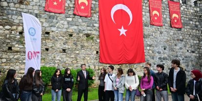 Başkan Yılmaz gençlere fethi anlattı