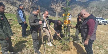 Sason’da şehitler anısına fidanlar toprakla buluşturuldu