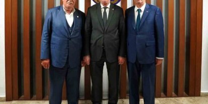 Altun’dan, Türkiye Ziraat Odaları Birliği Genel Başkanı Bayraktar’a ziyaret