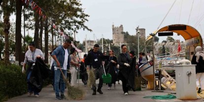 Bodrum’da temizlik seferberliği yeniden başladı