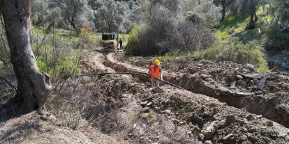 MUSKİ, Seydikemer Sarıyer Mahallesi’ne kesintisiz su hizmeti sağlıyor